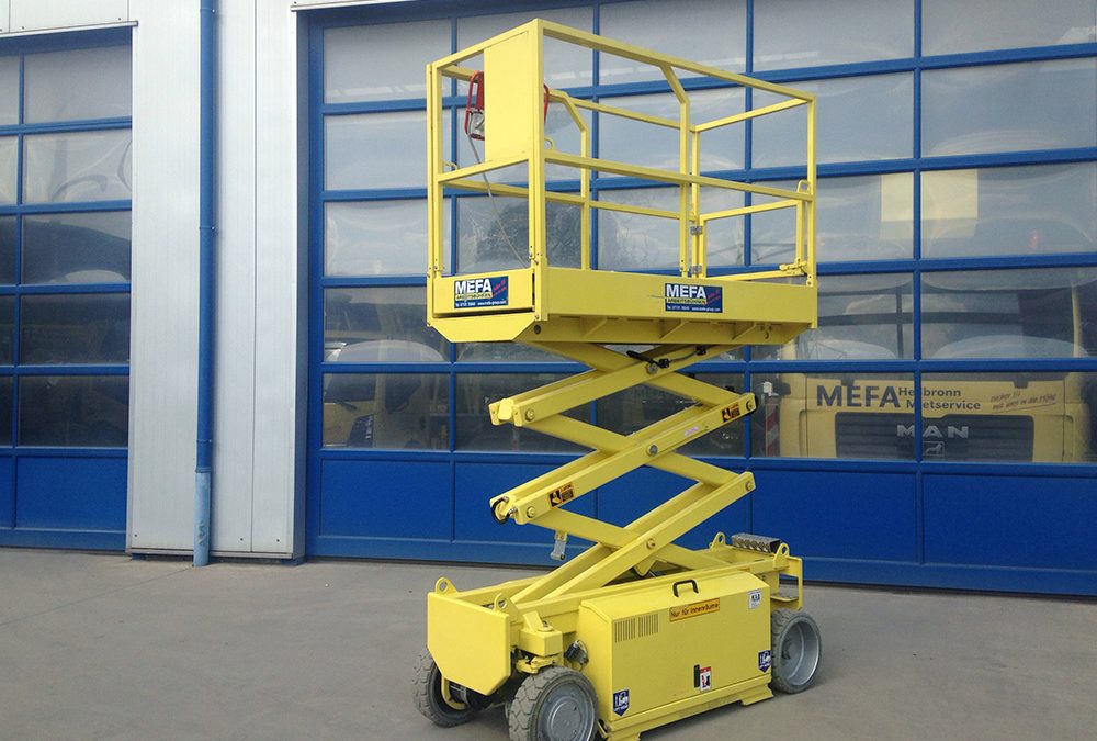 8 Meter Scherenbühne