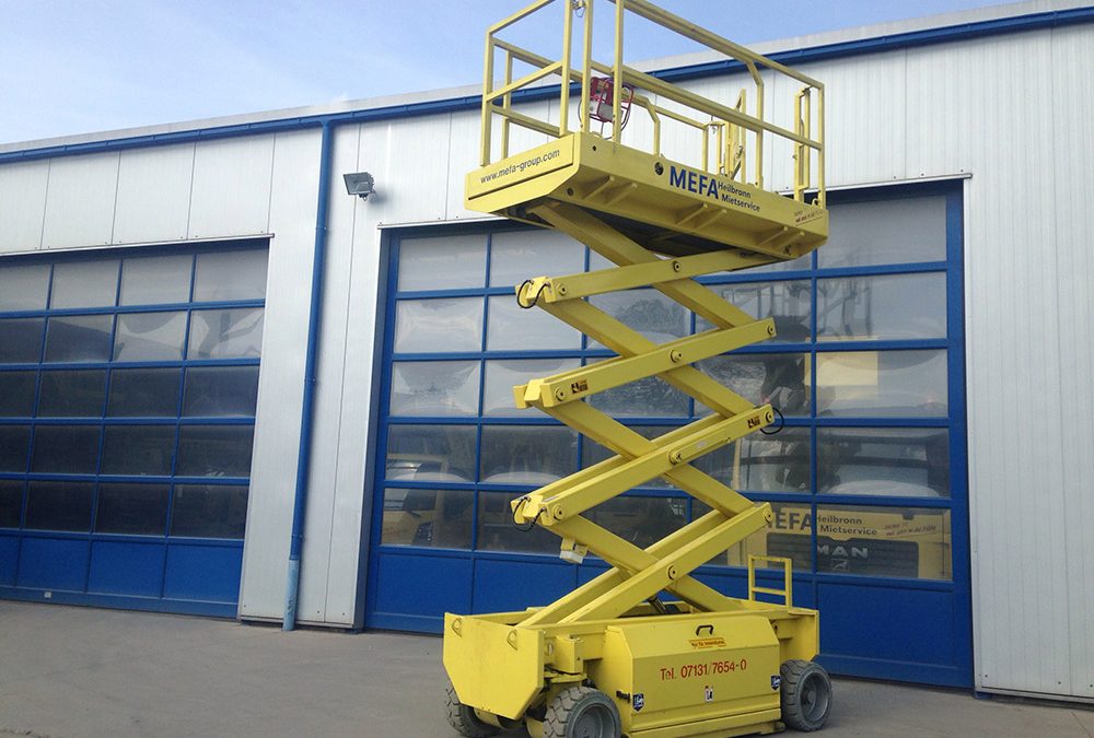 10 Meter Scherenbühne